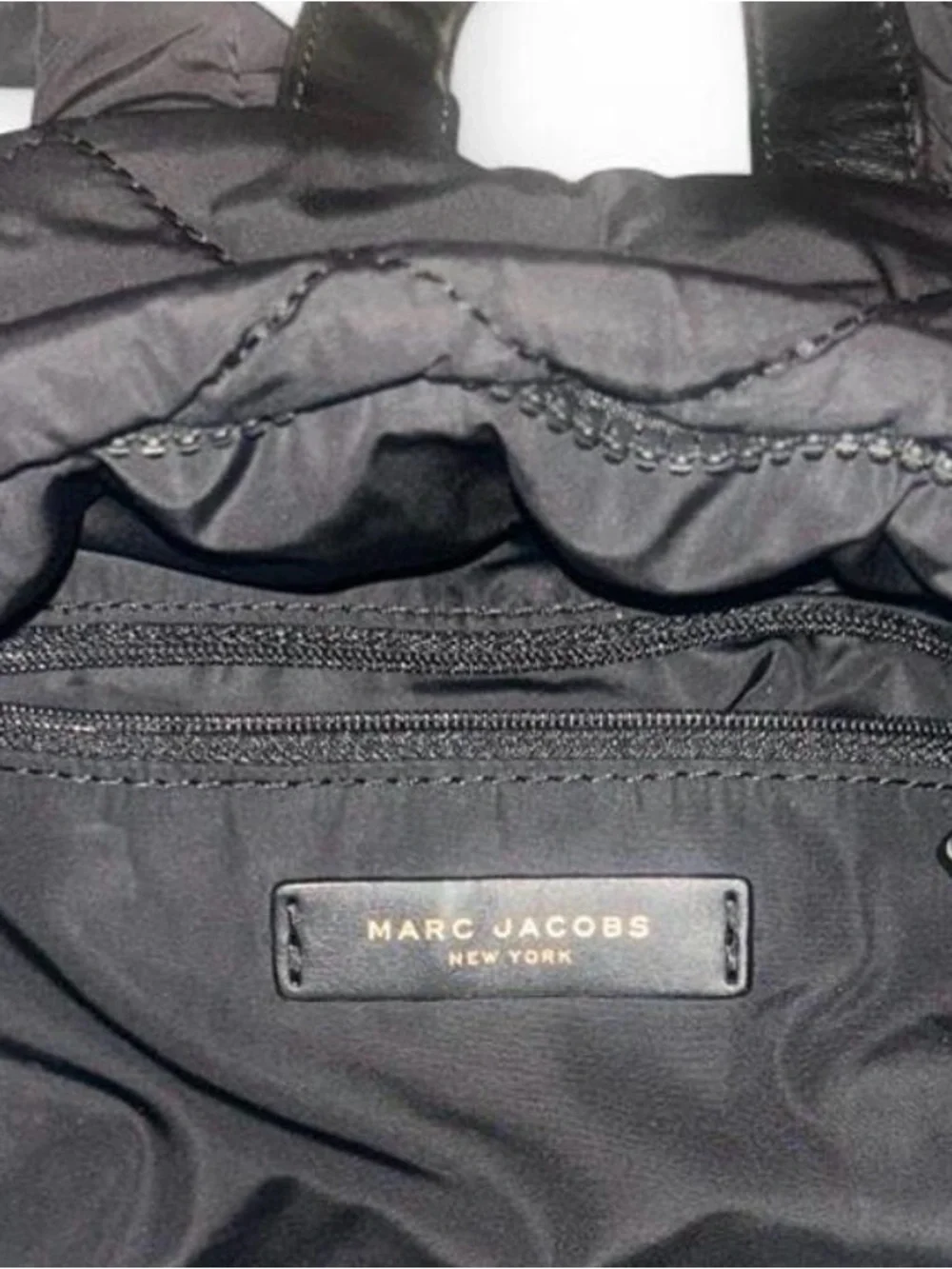 MARC JACOBS Quilted Nylon backpack -Preowned